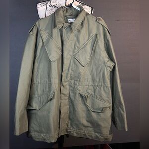 Vtg. 1984 KL  HV PUIJENBROEK Dutch Netherlands Army Man Jacket Coat